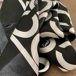Coach scarf 27x27 inches